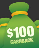 $100 Cashback Deal - Easy!
