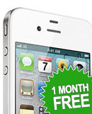 iPhone 4 - One Month Free