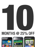 Exclusive Deal ~ 10 Months at 25% Off