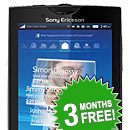 3 Months Free Sony Xperia X10